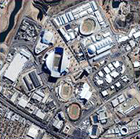 Part of Salt Lake City that includes Olympic Games facilities, and the Olympic Village.