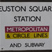 Underground station notice