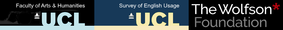 UCL A&H, Wolfson Foundation, UCL Survey of English Usage