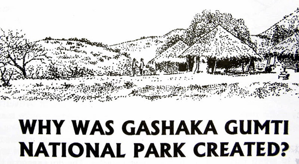WHY WAS GASHAKA-GUMTI NATIONAL PARK CREATED?