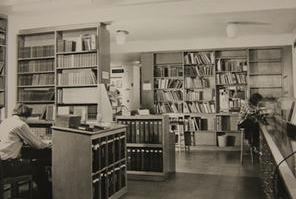The 1st floor Institute of Archaeology Library