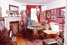 Re-creation of Victorian drawing room