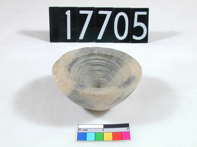 UC 17705, stone vessel from Qau tomb 7755