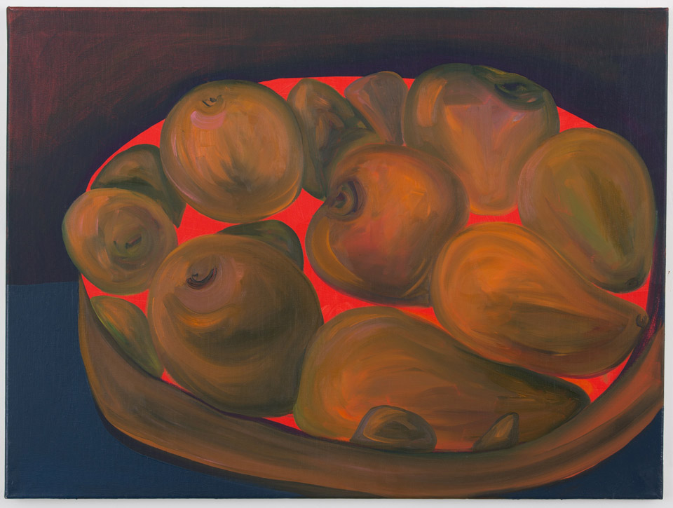 <p>A bowl of fruits, 2013, oil on canvas, 60 x 80 cm</p>