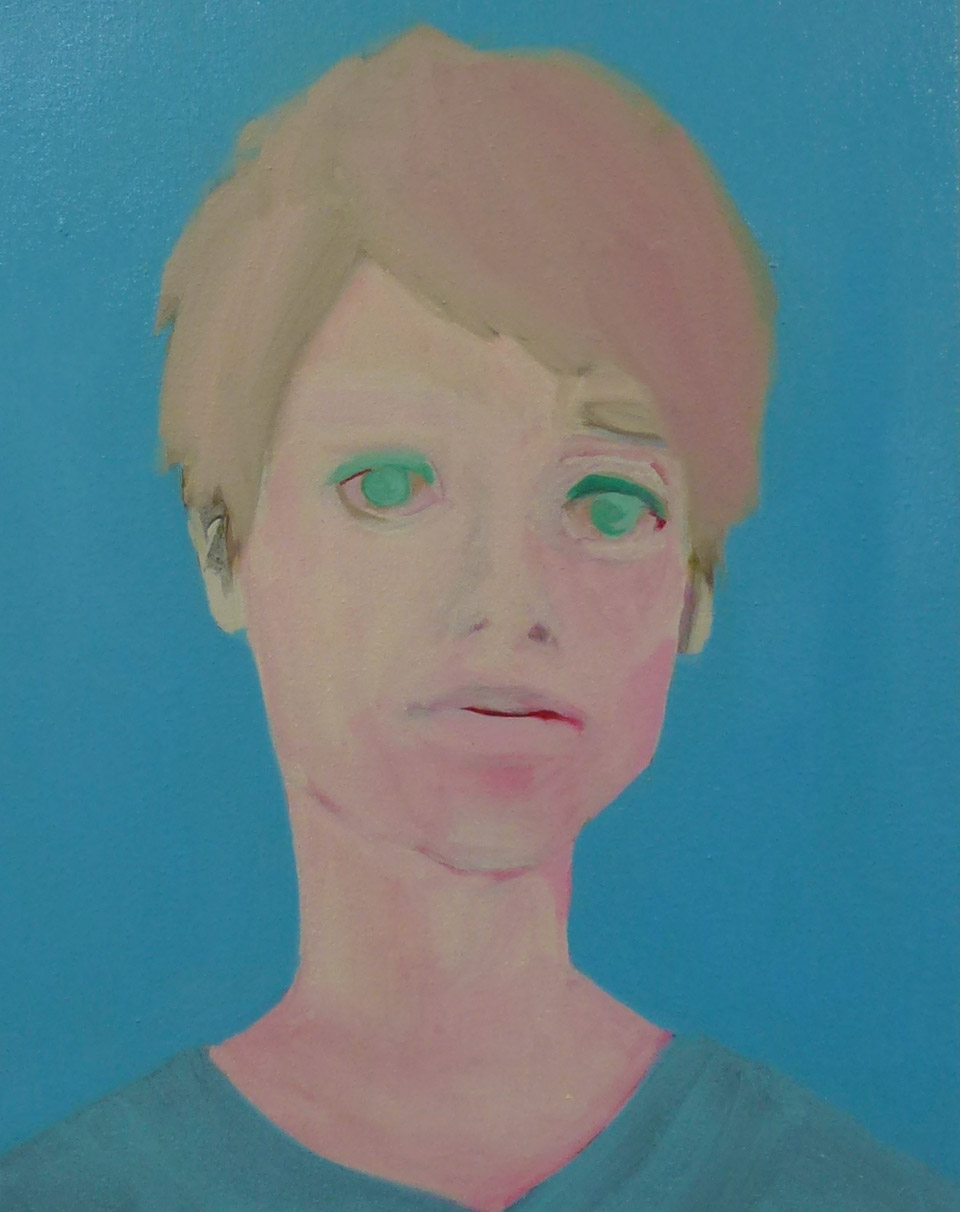 Sean, 2013, acrylic on canvas, 45 x 60 cm