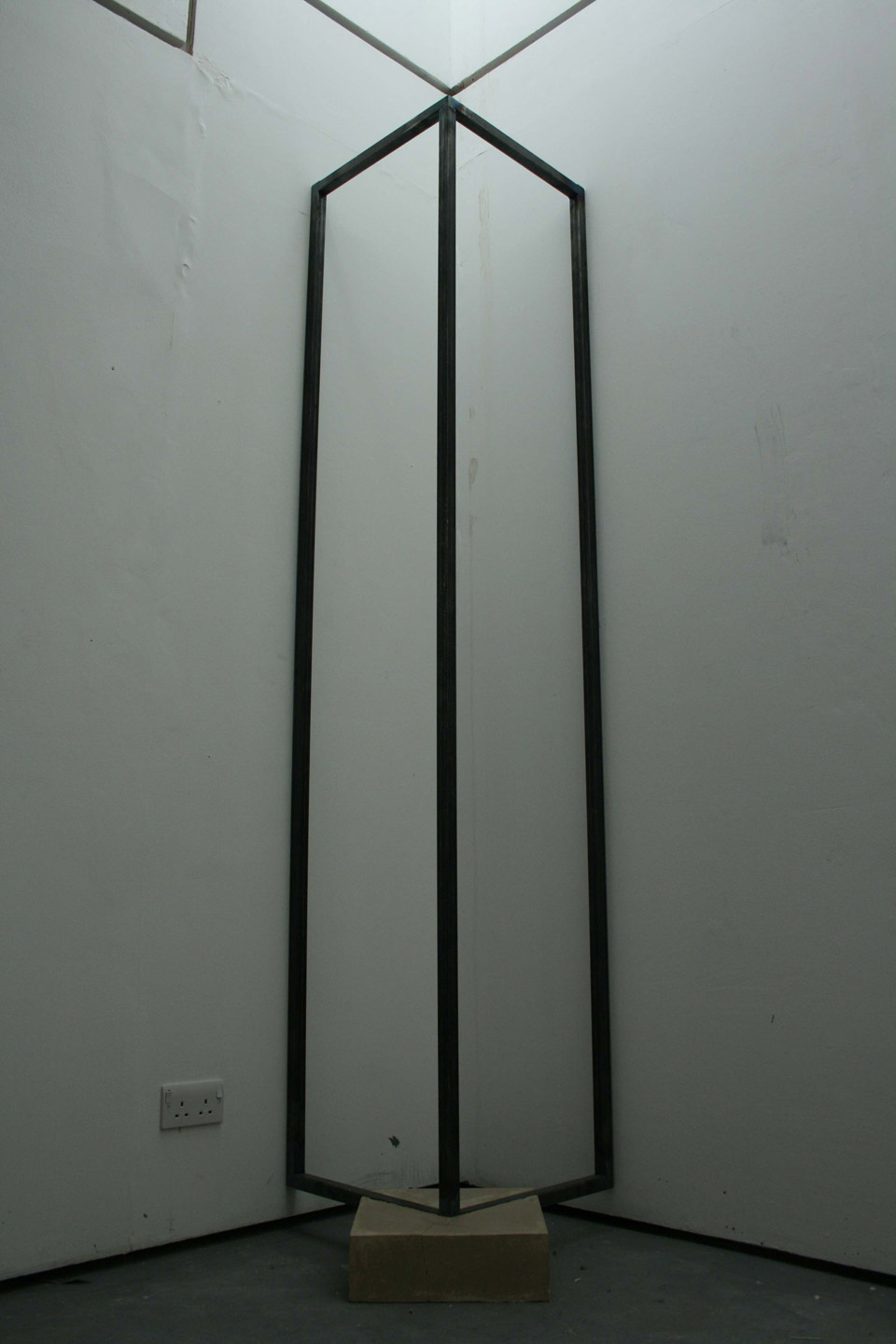 <p>Untitled (Interdependent Series), 2011, mixed media, 260 x 90 cm</p>