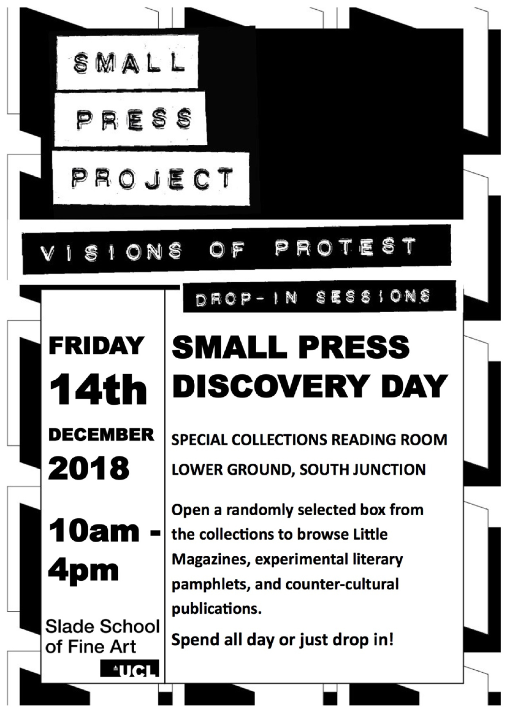 Small Press Discovery Day - UCL