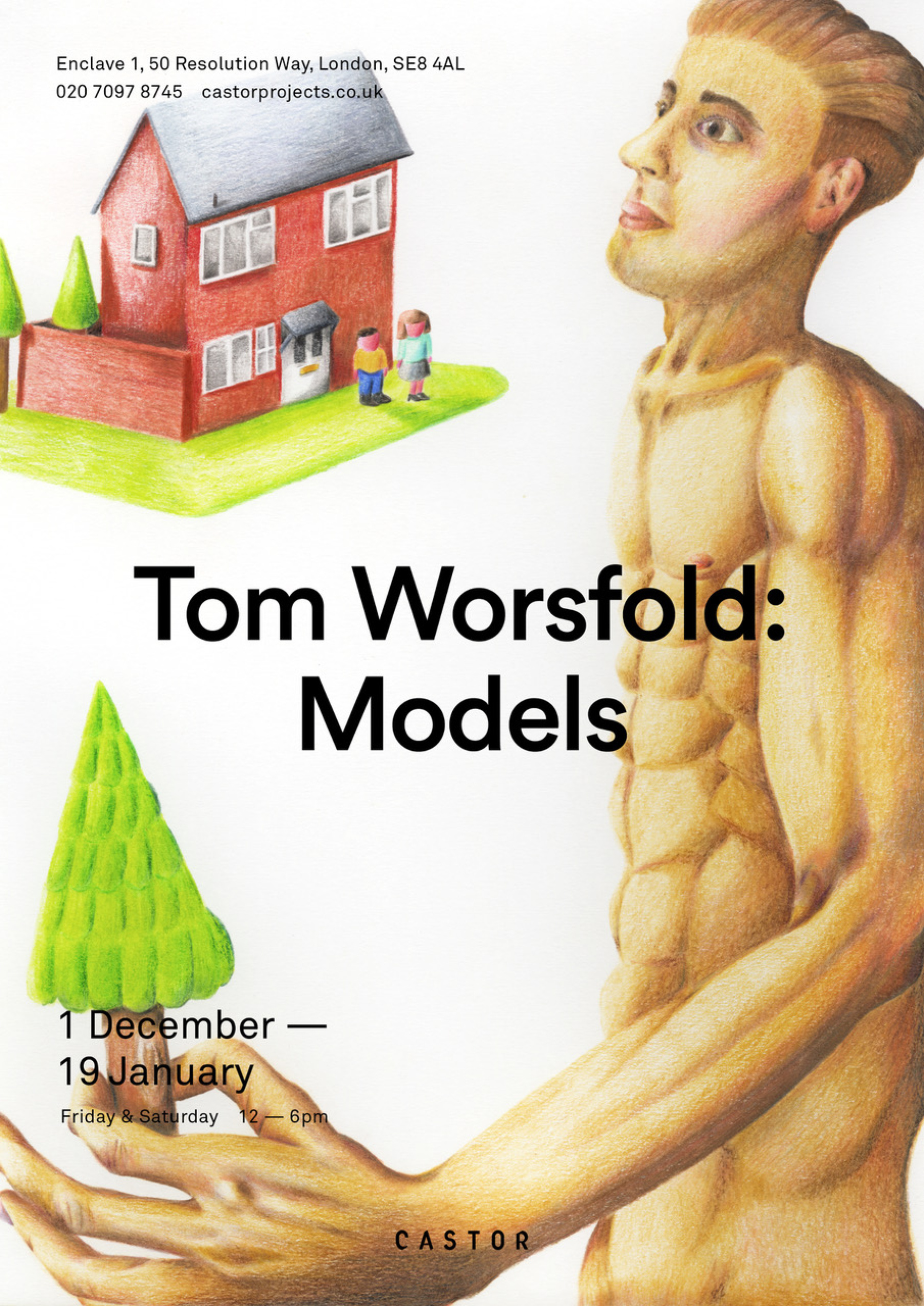 Models, exhibition poster