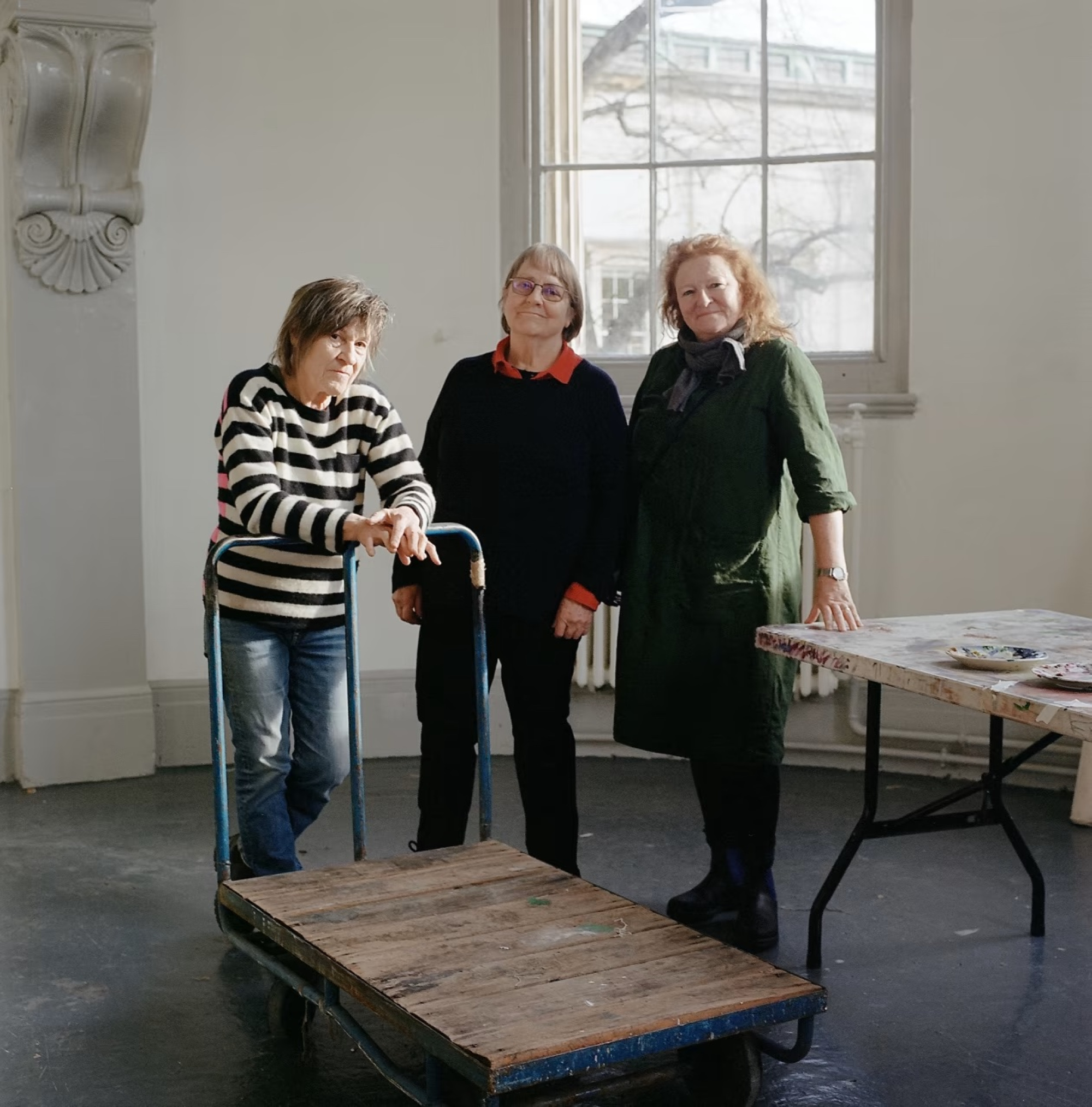 Alison Wilding, Phyllida Barlow and Rachel Whiteread at the Slade, 2022