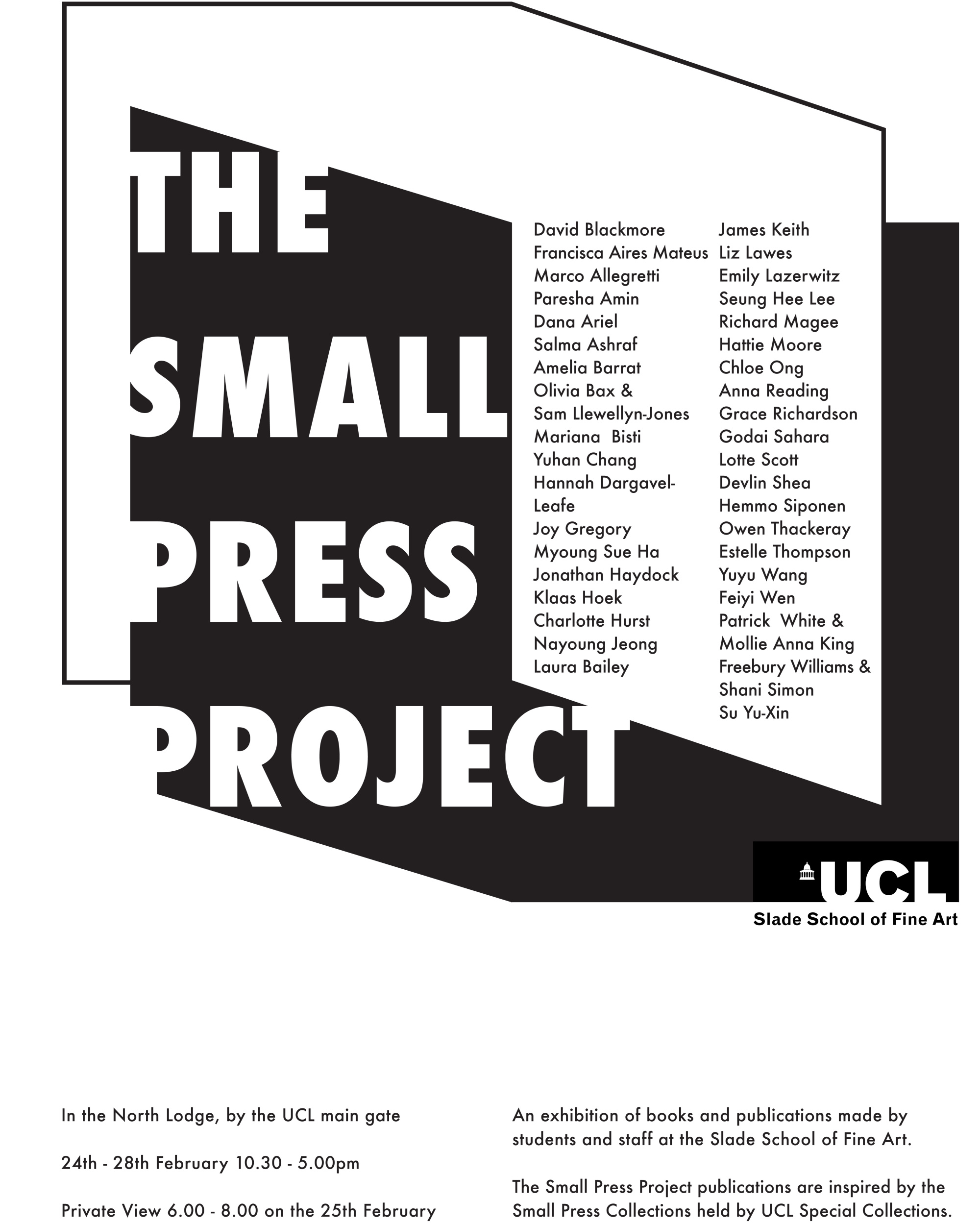 Small Press Project Poster