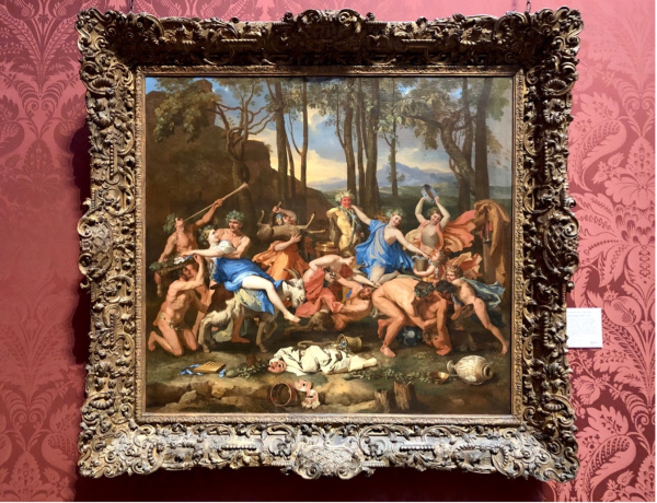 Photograph of The Triumph of Pan, Nicolas Poussin, 1636, oil on canvas, 135.9 x 146 cm, The National Gallery, London. 