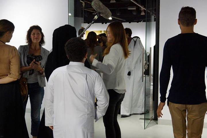 Qatar UK Artists' Exchange Exhibition Opening