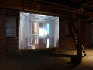 Image of the Spectrascope installed in the Museum of Science and Industry, Manchester