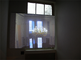 Image of the Spectrascope installed in the Netherlands Media Art Institute
