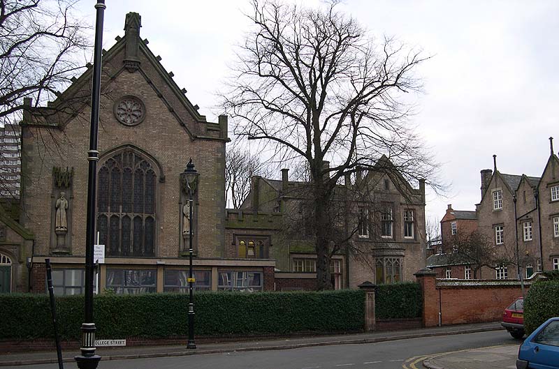 Collegiate School, Leicester, Main Buildings