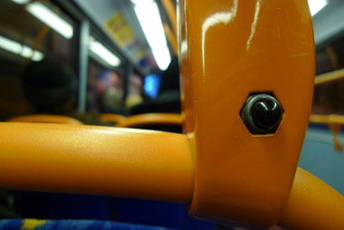 Bus face, London. Photo: Natalie Kaaserer (student 2009-2013)