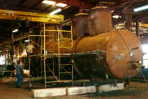 Photograph of a pressure vessel