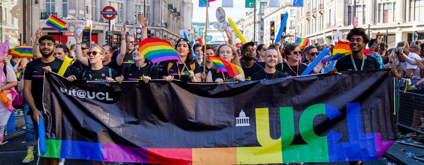 Pride in London march