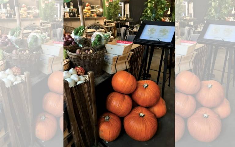 Pumpkins at Borough Market - Discover Halloween in London