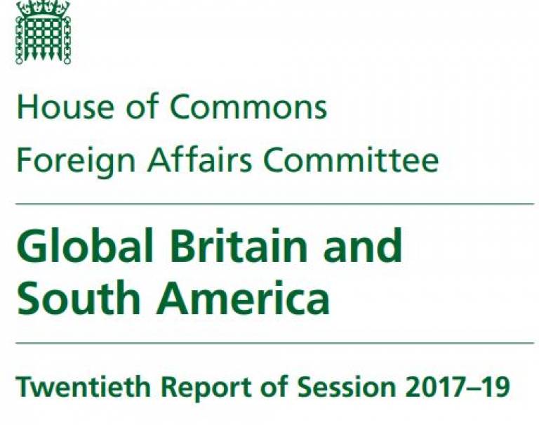 Global Britain and South America inquiry report