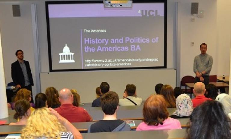 UCL Americas success at first undergraduate open day