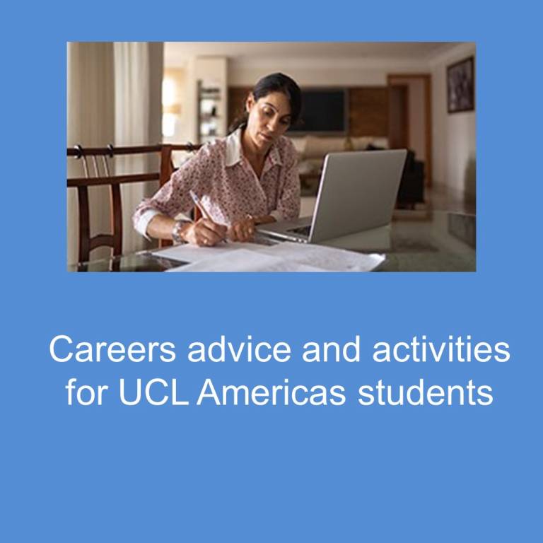 careers advice for ucl_americas