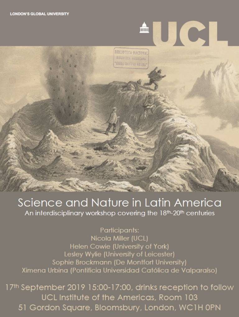 Science and nature event poster