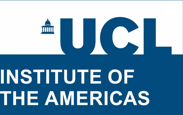 UCL Institute of the Americas blue logo