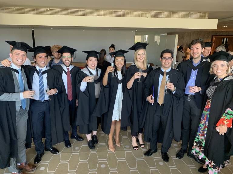 Institute of the Americas students at graduation 2019