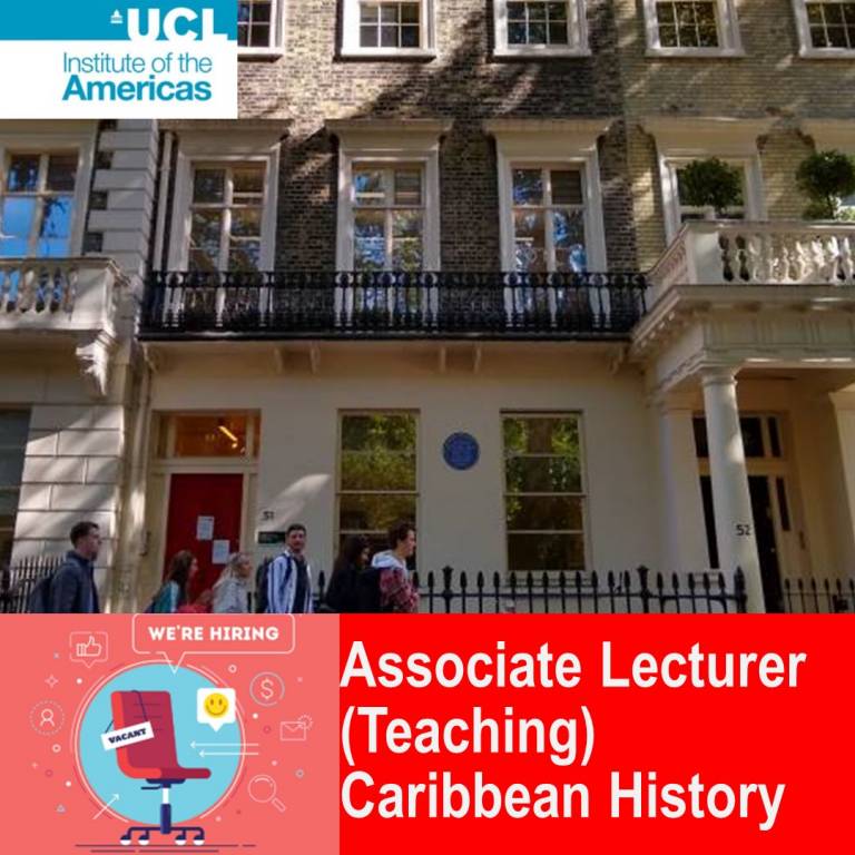 Associate Lecturer (Teaching) Caribbean History