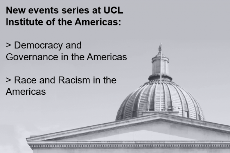 New event series at UCL Institute of the Americas