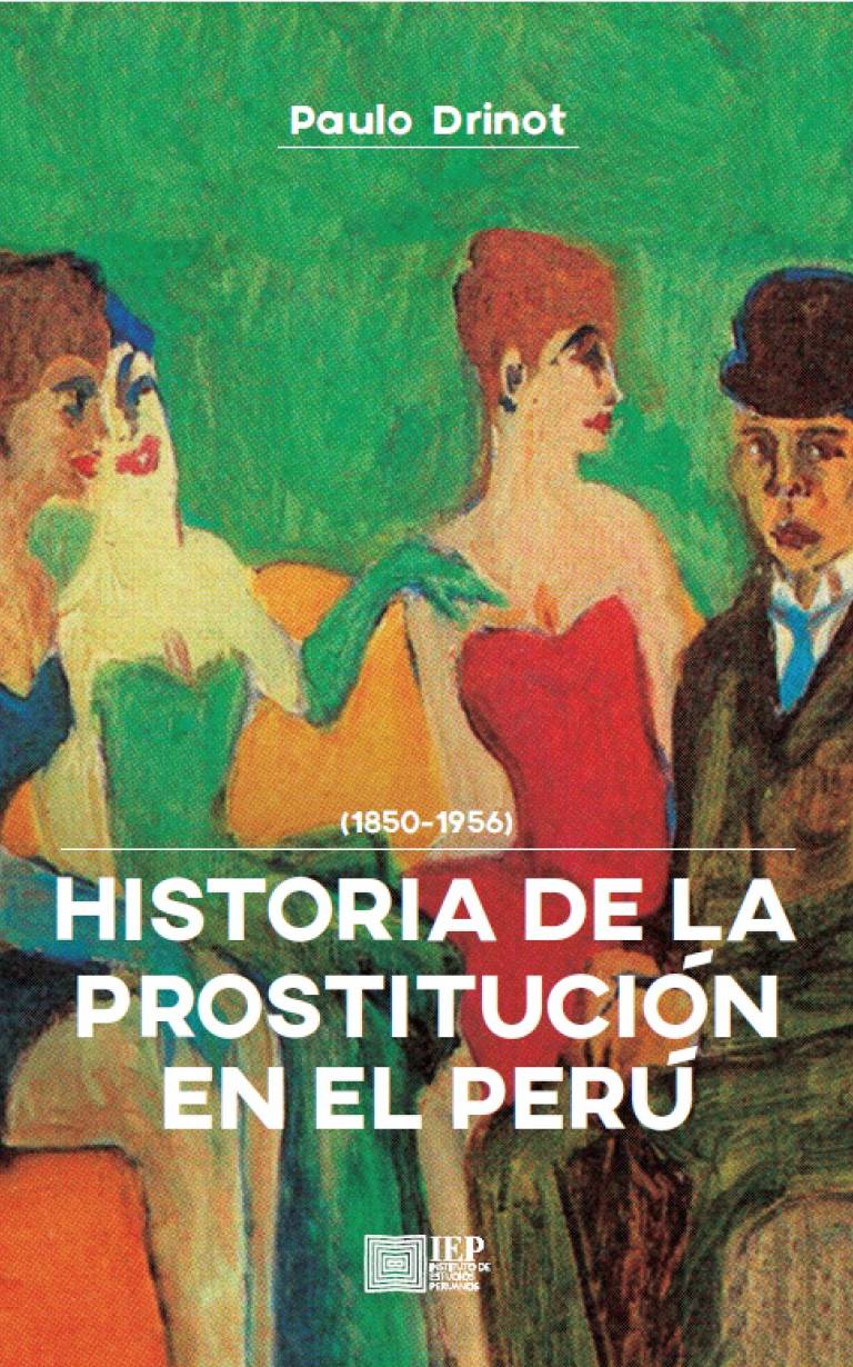 Book cover: Historia de la Prostitucion en el Peru - a painting by Peruvian painter Víctor Humareda (1920-1986) 'The brothel' 