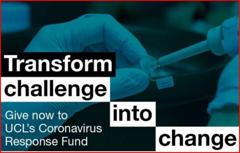 UCL Coronavirus Response Fund