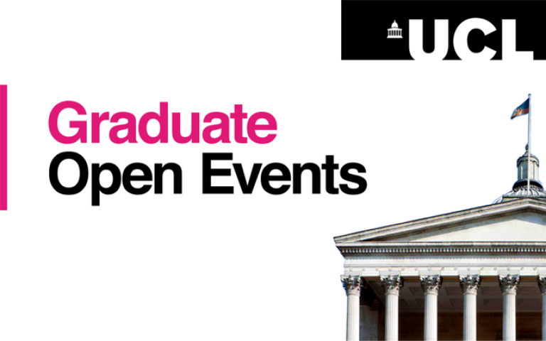 UCL Graduate Open Days 2022