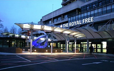 The Royal Free hospital
