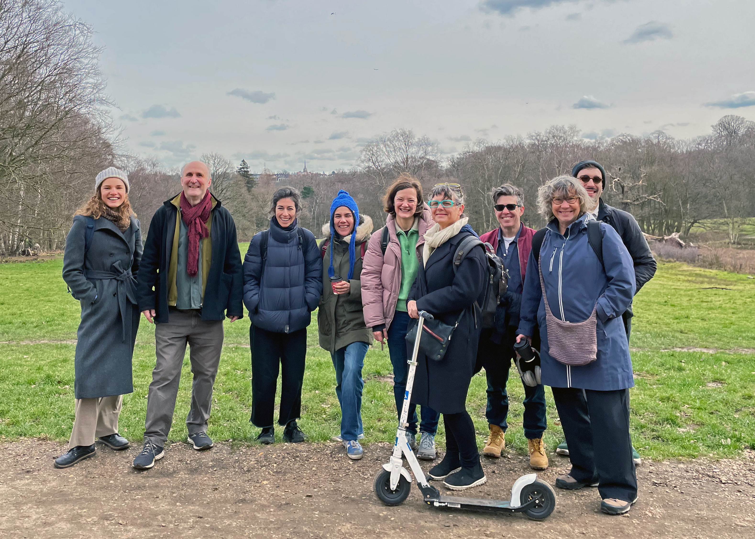 UCL Anthropocene Chemical Exposures group on Hampstead Heath