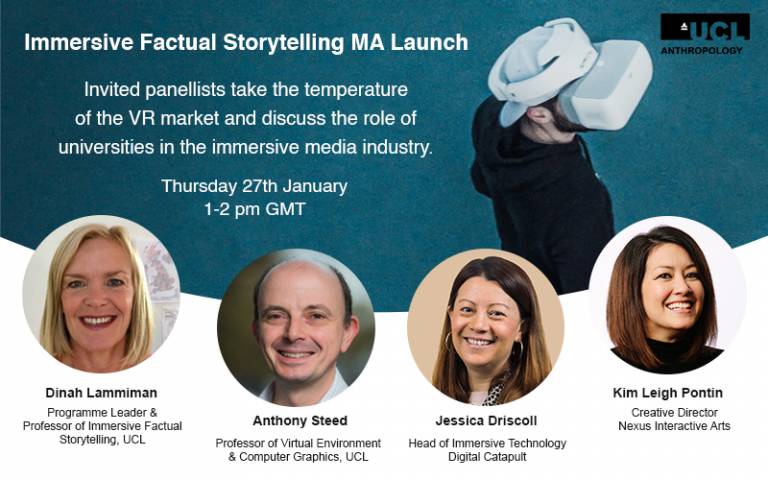 Immersive Factual Storytelling MA Launch