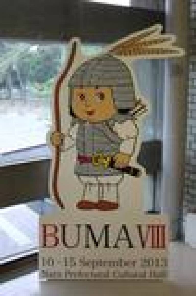 BUMA 8 mascot
