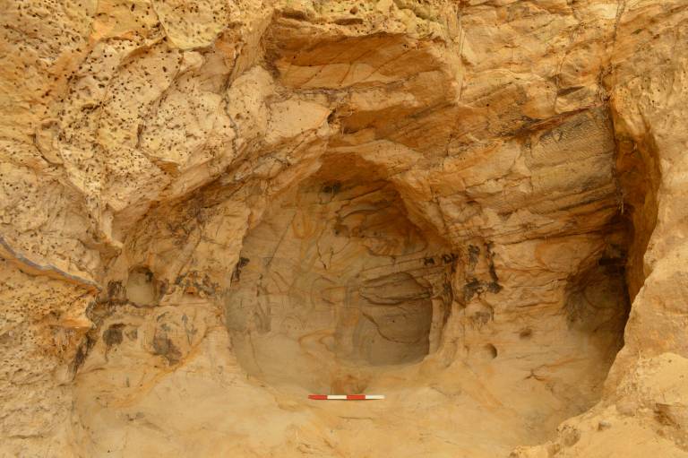 Medieval cave