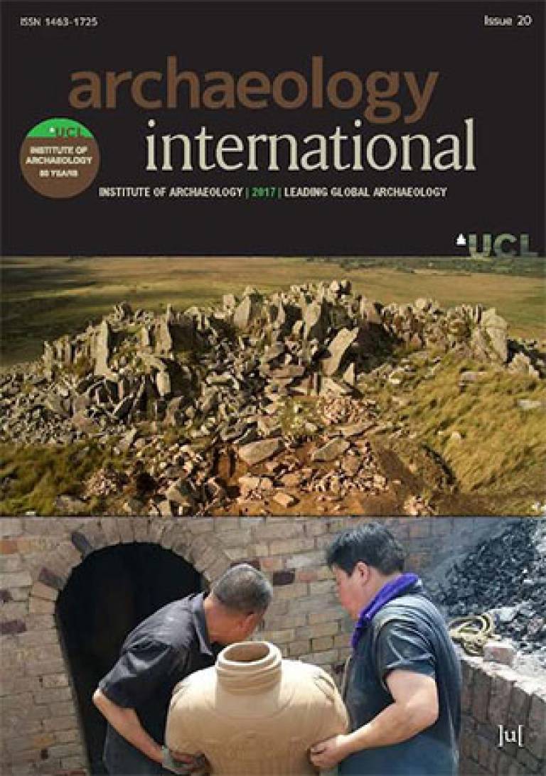 Archaeology International Issue 20 (2017) now online