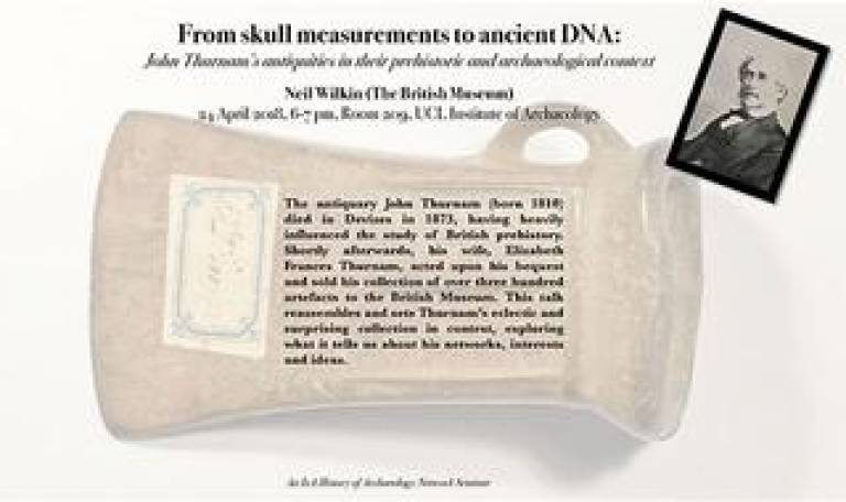 From skull measurements to ancient DNA: John Thurnam’s collection of antiquities in their prehistoric and archaeological context