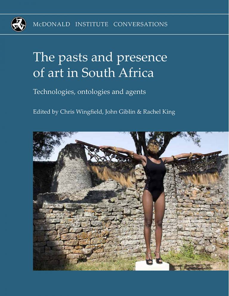 The pasts and presence of art in South Africa (bookcover)