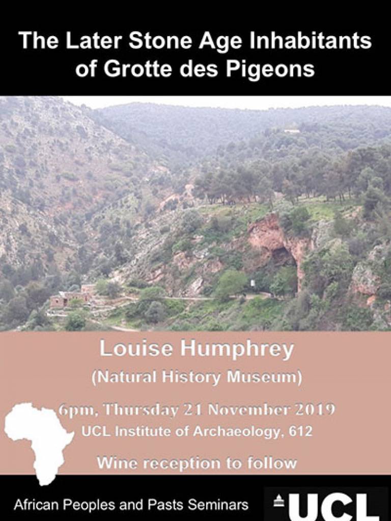  The Later Stone Age Inhabitants of Grotte des Pigeons