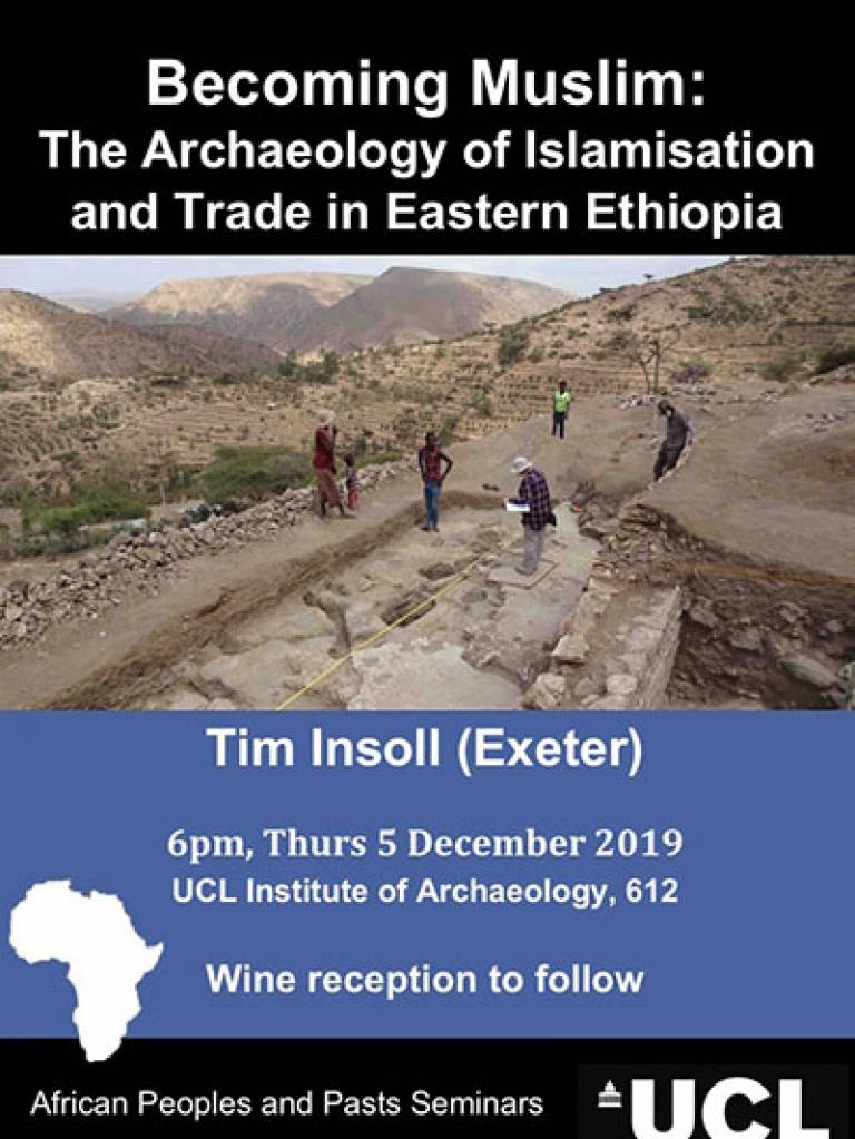 Becoming Muslim: The Archaeology of Islamisation and Trade in Eastern Ethiopia