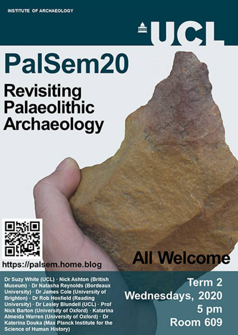 Revisiting Palaeolithic Archaeology seminar series