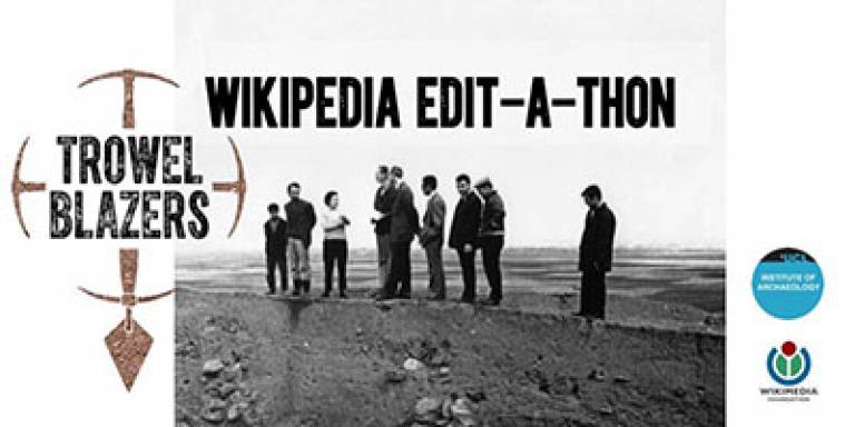 TrowelBlazers Wikipedia Edit-a-thon event