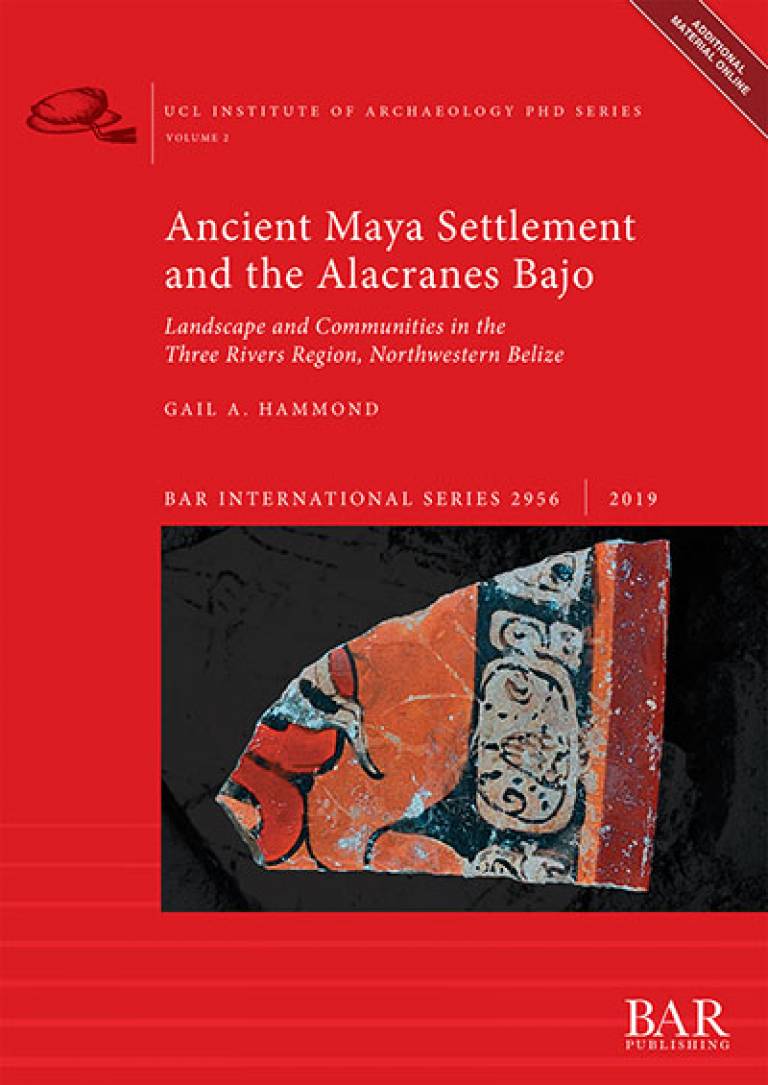 Ancient Maya Settlement anf the Alacranes Bajo (bookcover)