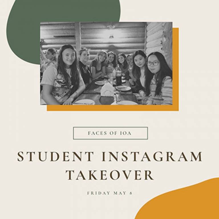 UCL Institute of Archaeology Instagram Student Takeover by Coco Shi (8 May 2020)