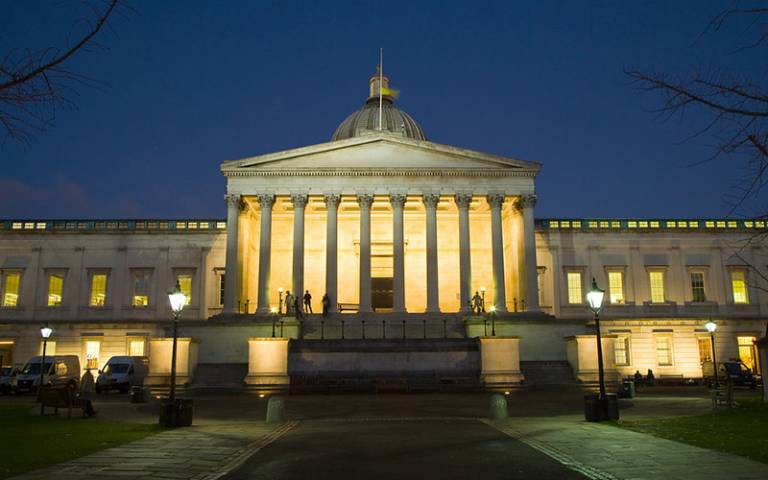 UCL Quad at night © UCL Media Services - University College London