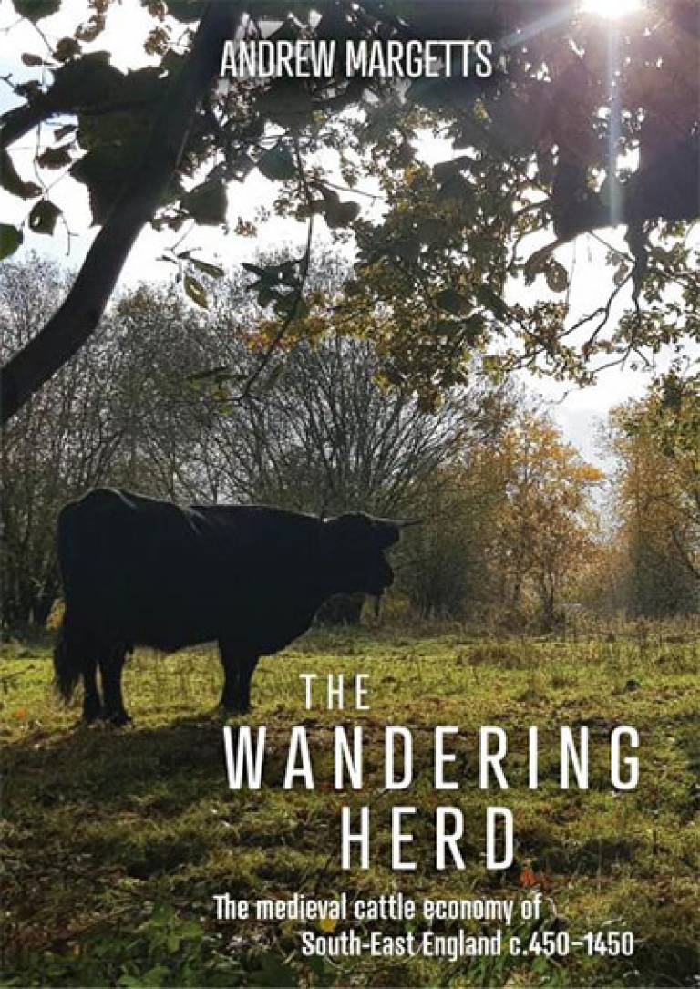 The Wandering Herd by Andrew Margetts, Windgather Press 2021 (bookcover)